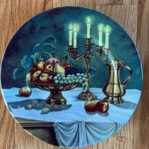 Vintage St. Martin Limoges Porcelain Plate